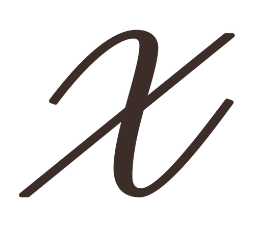 The X from the Flora x Fauna logo.