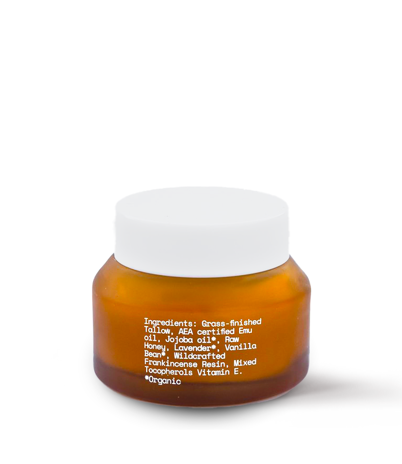 clean skin care with tallow