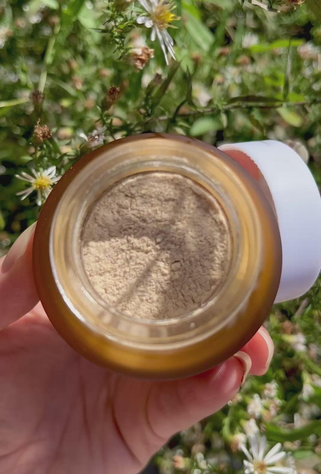 powder exfoliating mask for glowing skin